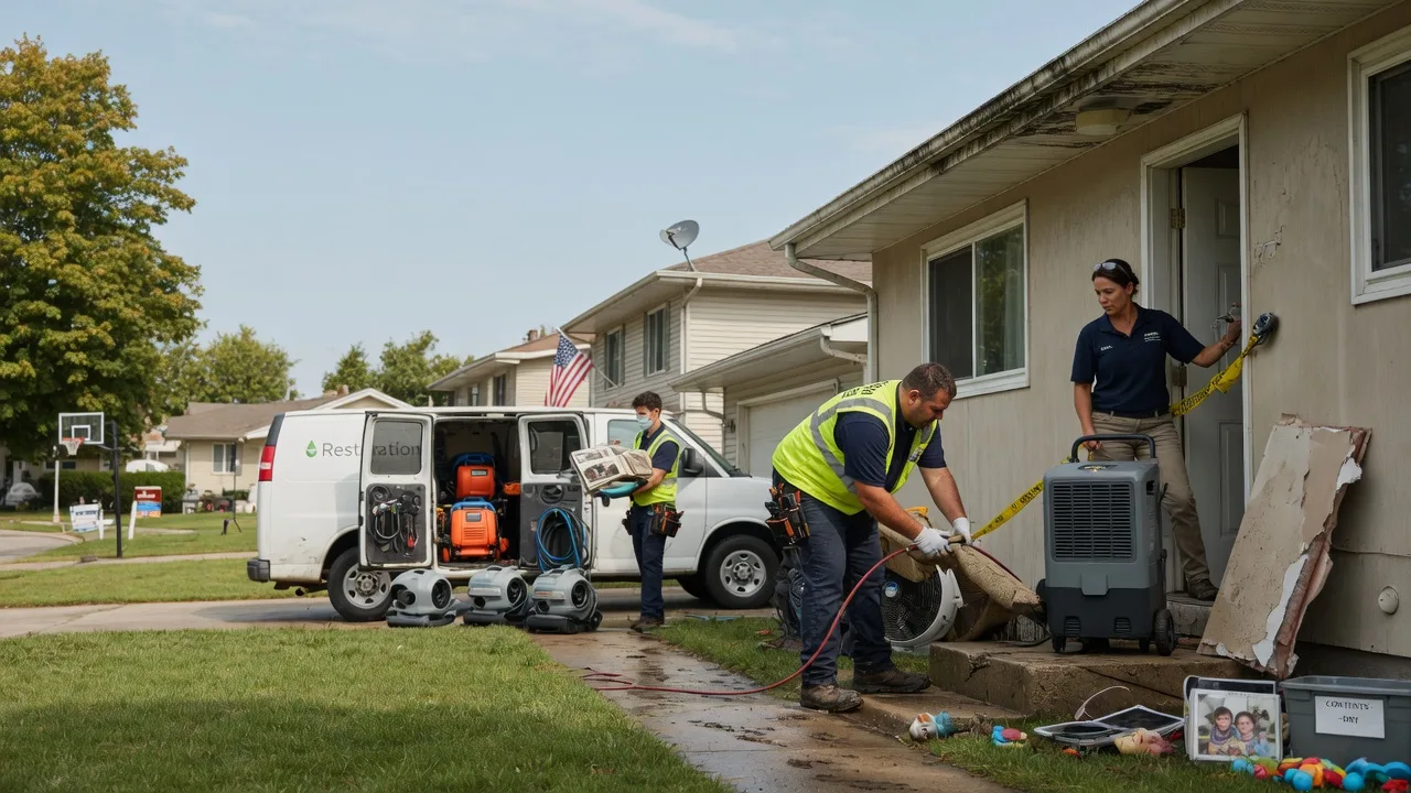 Water Damage Restoration in Blanchester, OH near me